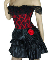 Dreamgirl Senorita Faulosa Costume - Sultry Elegance Unveiled Fancy Dress Ups